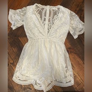 Lace Romper